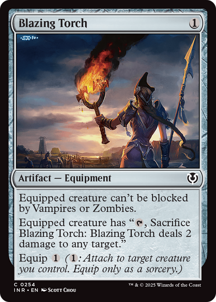 Blazing Torch [Innistrad Remastered] | Tacoma Games