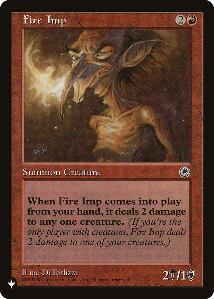 Fire Imp [The List Reprints] | Tacoma Games