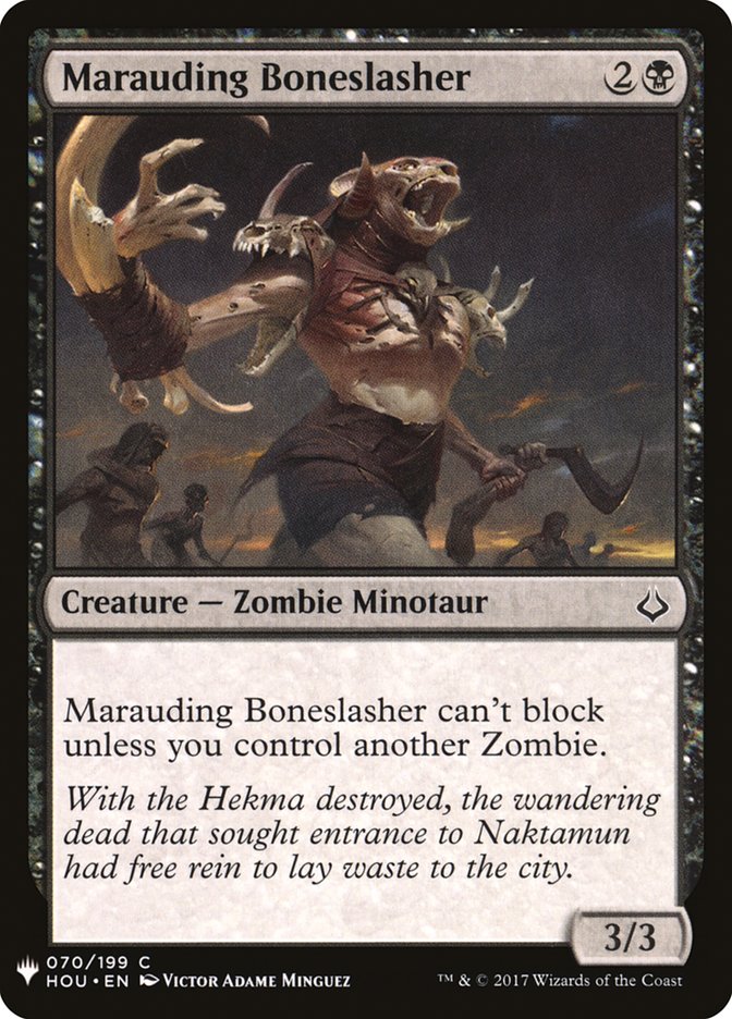 Marauding Boneslasher [Mystery Booster] | Tacoma Games