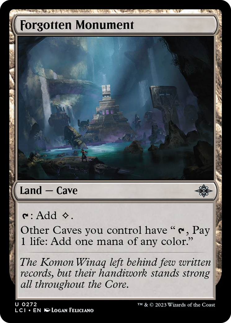 Forgotten Monument [The Lost Caverns of Ixalan] | Tacoma Games