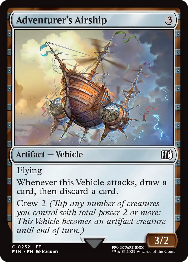 Adventurer's Airship [FINAL FANTASY] | Tacoma Games