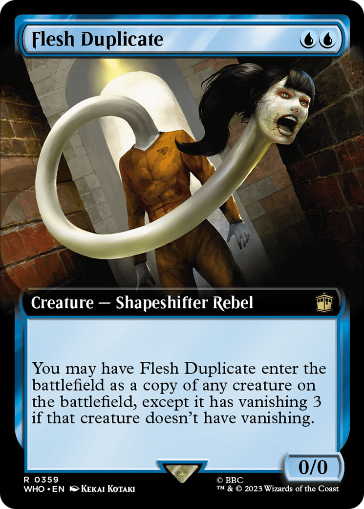Flesh Duplicate (Extended Art) [Doctor Who] | Tacoma Games
