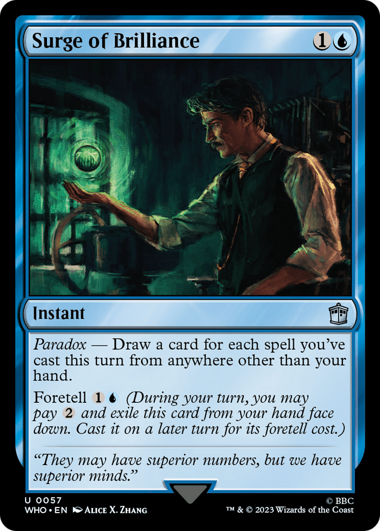 Surge of Brilliance [Doctor Who] | Tacoma Games