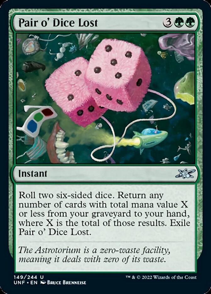 Pair o' Dice Lost [Unfinity] | Tacoma Games