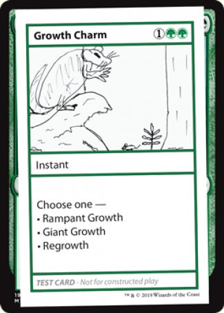 Growth Charm (2021 Edition) [Mystery Booster Playtest Cards] | Tacoma Games