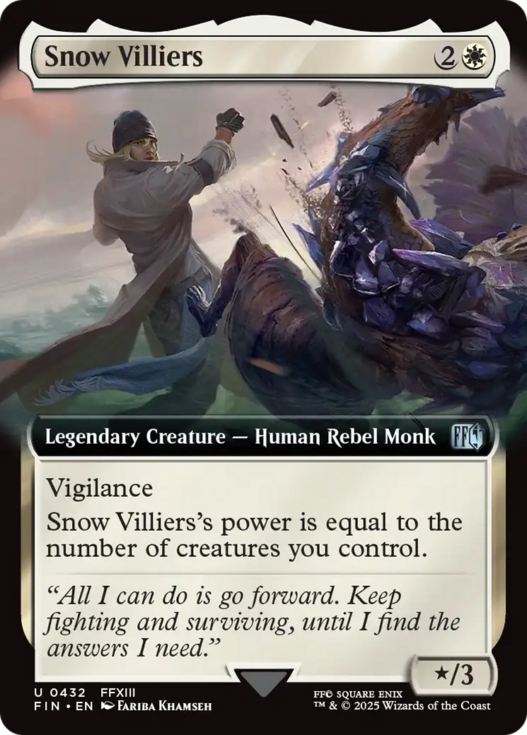 Snow Villiers (Extended Art) [FINAL FANTASY] | Tacoma Games