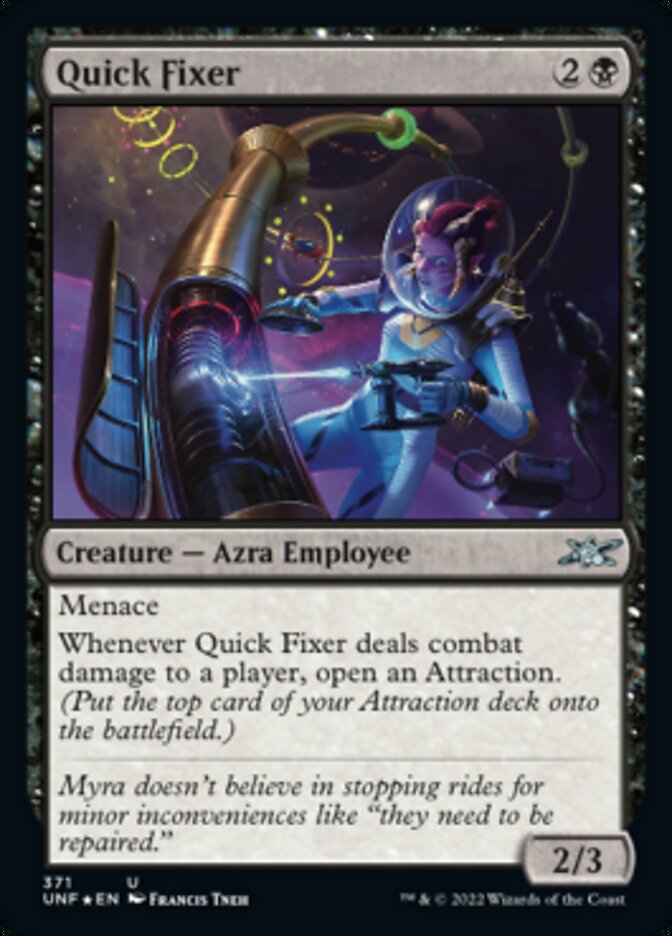 Quick Fixer (Galaxy Foil) [Unfinity] | Tacoma Games