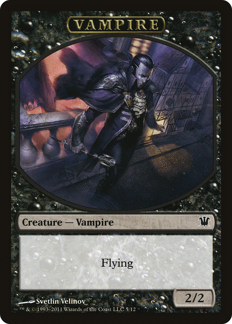 Blood // Vampire (0007) Double-Sided Token [Innistrad Remastered Tokens] | Tacoma Games