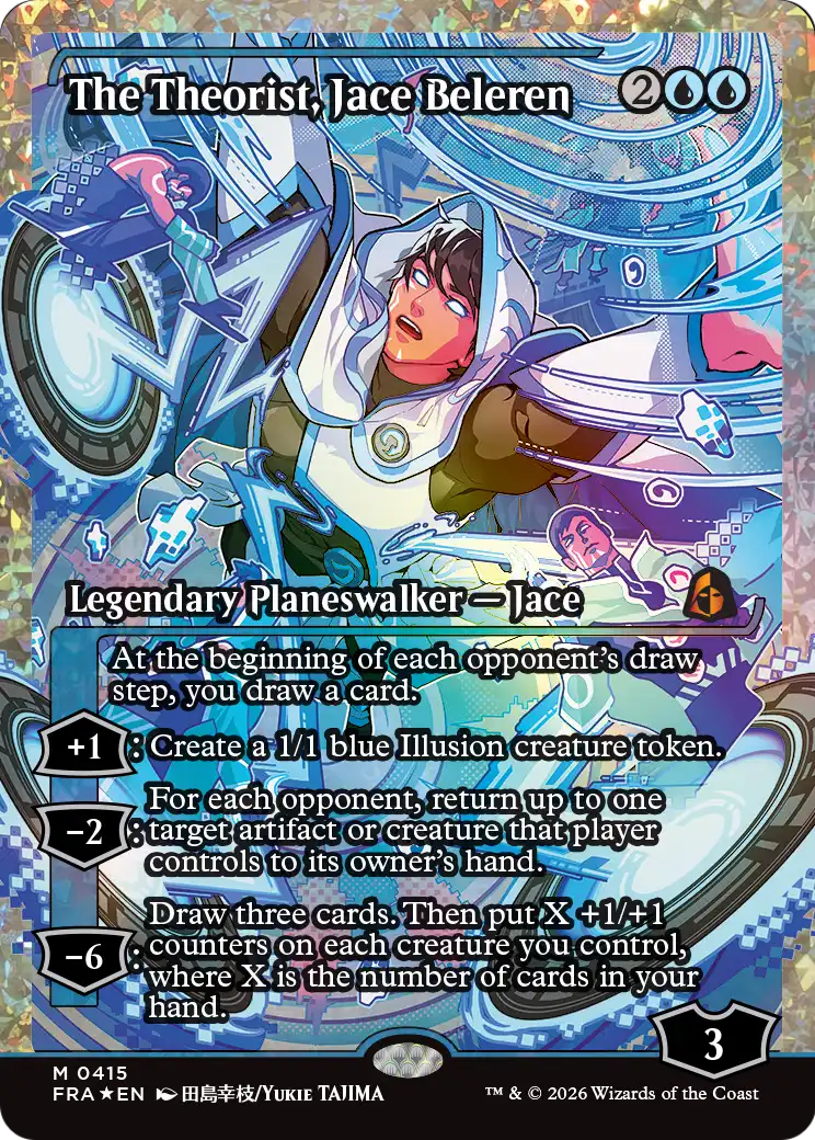 The Theorist, Jace Beleren (Showcase) (Fracture Foil) [Reality Fracture] | Tacoma Games