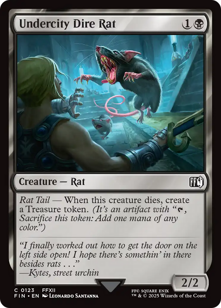 Undercity Dire Rat [FINAL FANTASY] | Tacoma Games