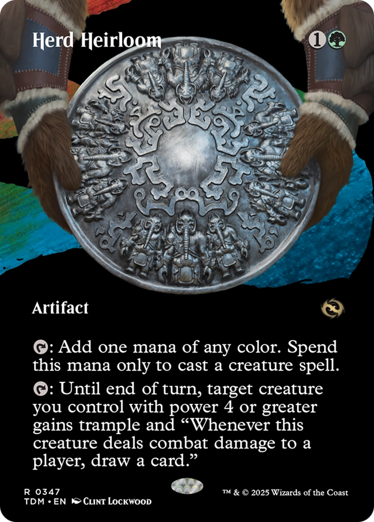 Herd Heirloom (Borderless) [Tarkir: Dragonstorm] | Tacoma Games