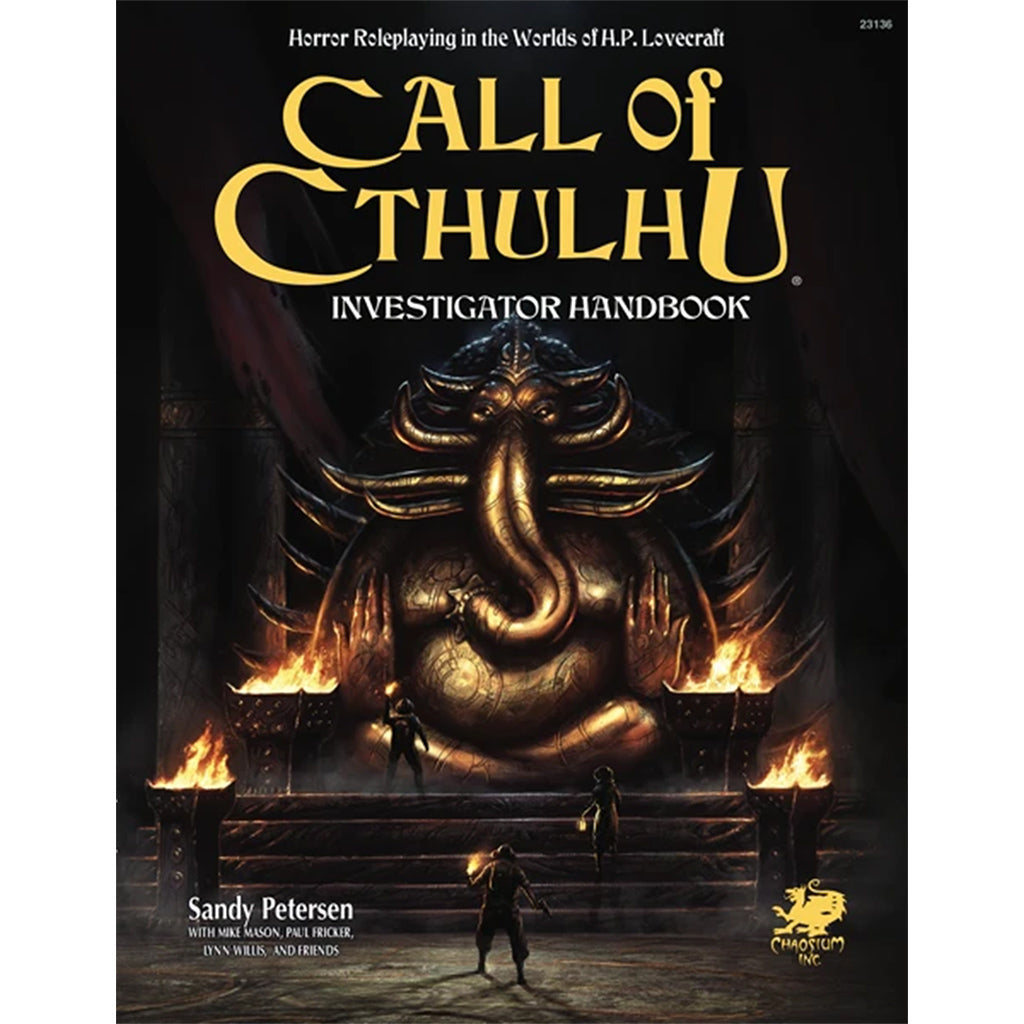 Call Of Cthulhu 7th Edition Investigator Handbook | Tacoma Games
