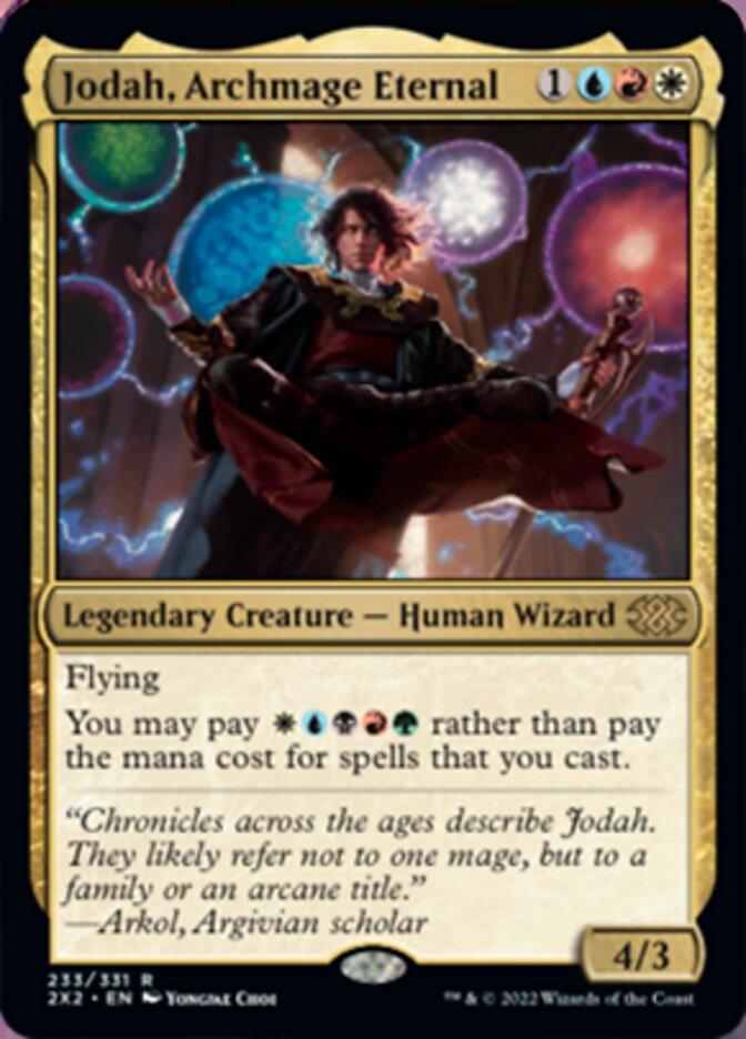 Jodah, Archmage Eternal [Double Masters 2022] | Tacoma Games