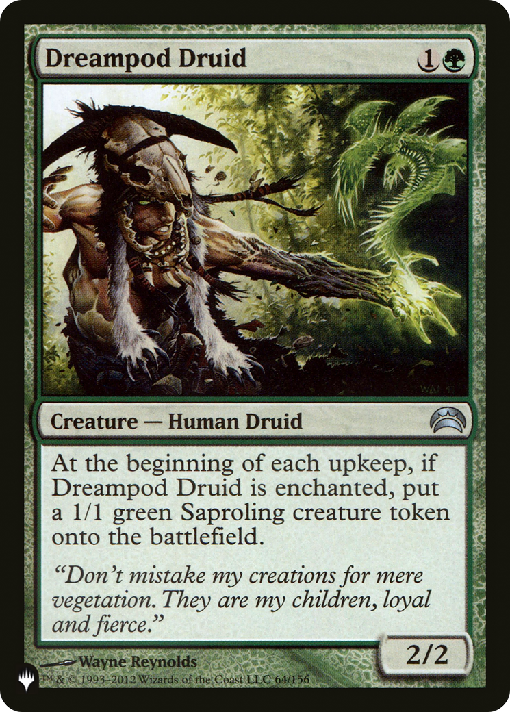 Dreampod Druid [The List Reprints] | Tacoma Games