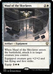 Maul of the Skyclaves [Phyrexia: All Will Be One Commander] | Tacoma Games