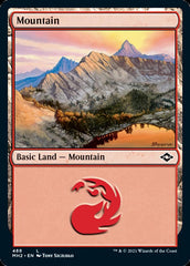 Mountain (488) (Foil Etched) [Modern Horizons 2] | Tacoma Games