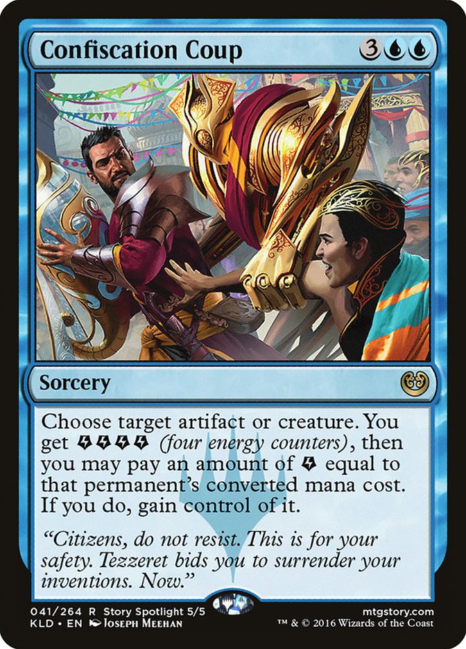 Confiscation Coup [Kaladesh] | Tacoma Games