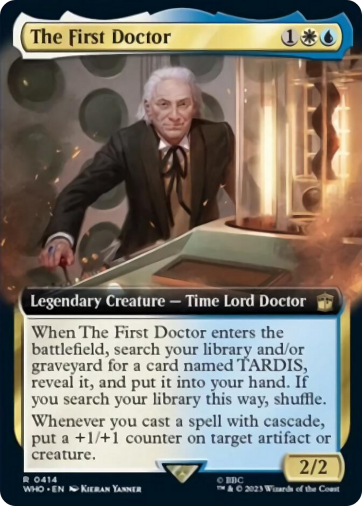 The First Doctor (Extended Art) [Doctor Who] | Tacoma Games