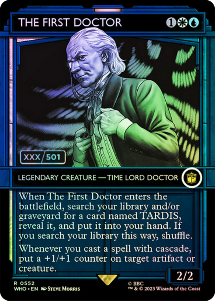 The First Doctor (Serial Numbered) [Doctor Who] | Tacoma Games