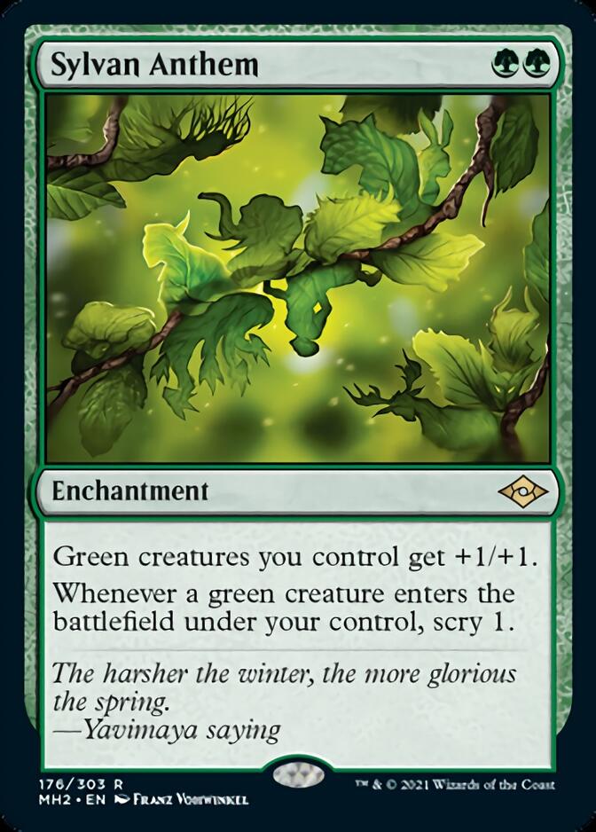 Sylvan Anthem [Modern Horizons 2] | Tacoma Games