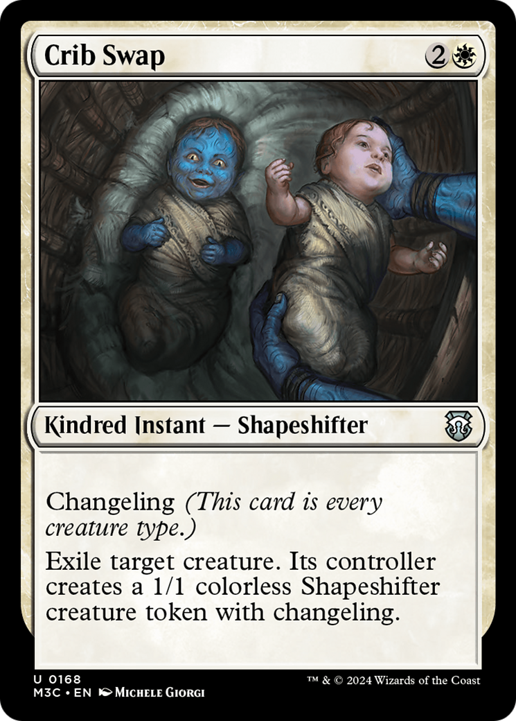 Crib Swap (Ripple Foil) [Modern Horizons 3 Commander] | Tacoma Games