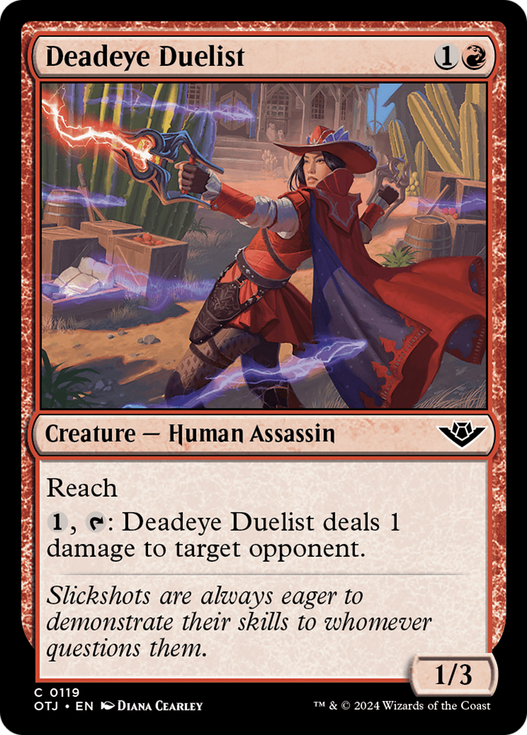 Deadeye Duelist [Outlaws of Thunder Junction] | Tacoma Games