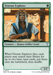 Veteran Explorer (White Border) [Mystery Booster 2] | Tacoma Games