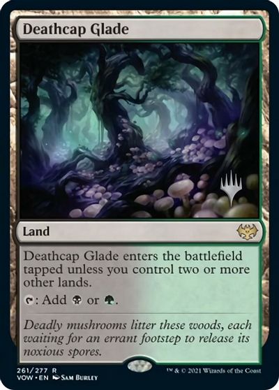 Deathcap Glade (Promo Pack) [Innistrad: Crimson Vow Promos] | Tacoma Games