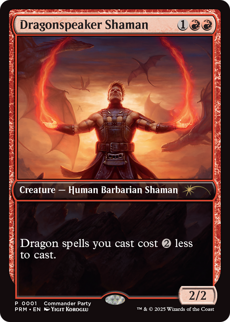 Dragonspeaker Shaman [Wizards Play Network 2025] | Tacoma Games