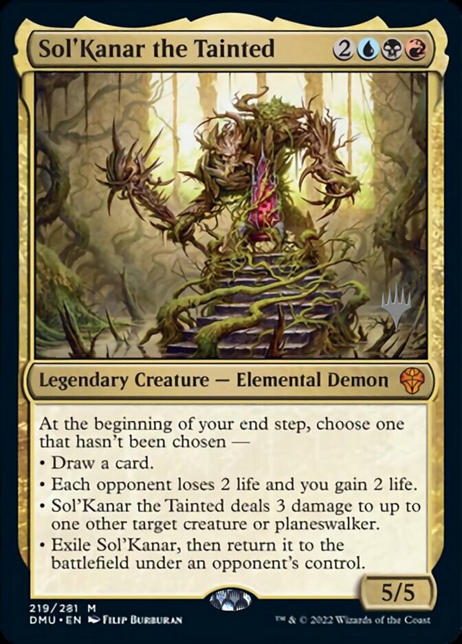 Sol'Kanar the Tainted (Promo Pack) [Dominaria United Promos] | Tacoma Games