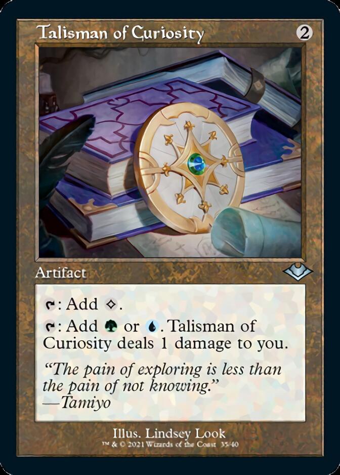 Talisman of Curiosity (Retro) [Modern Horizons] | Tacoma Games