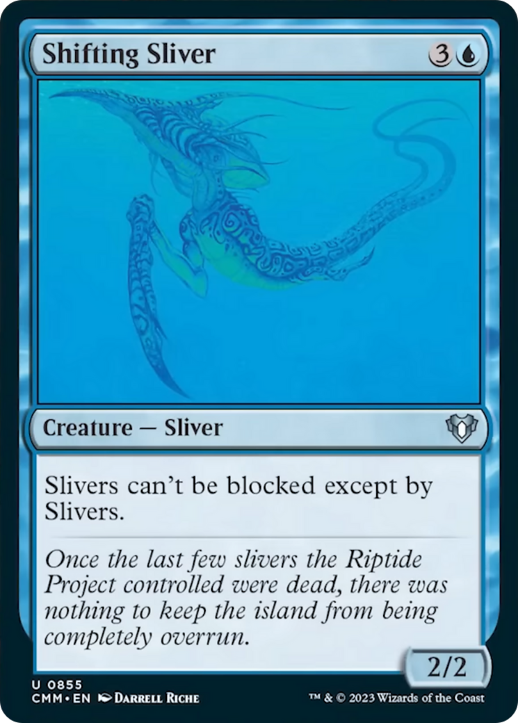 Shifting Sliver [Commander Masters] | Tacoma Games