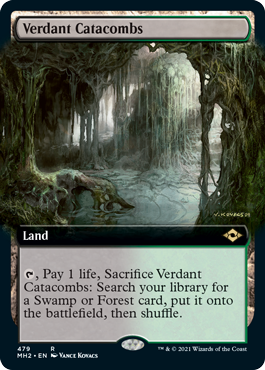Verdant Catacombs (Extended Art) [Modern Horizons 2] | Tacoma Games