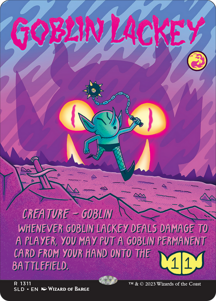 Goblin Lackey (1311) (Rainbow Foil) [Secret Lair Drop Series] | Tacoma Games