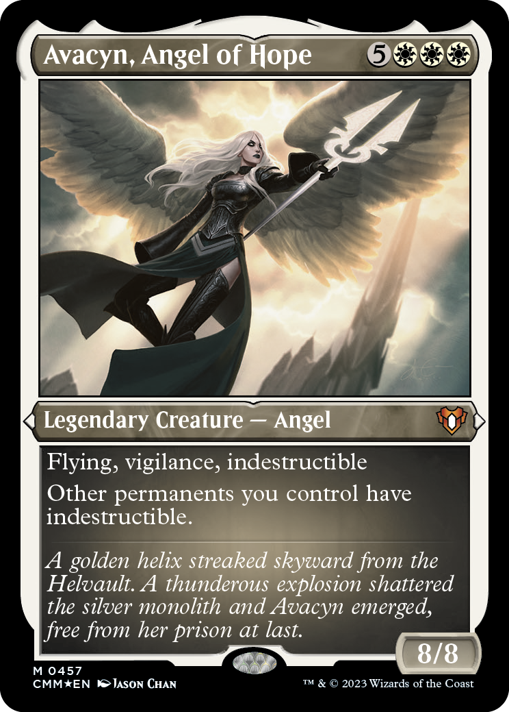 Avacyn, Angel of Hope (Foil Etched) [Commander Masters] | Tacoma Games