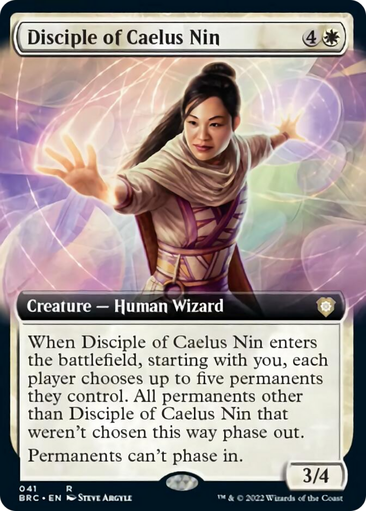 Disciple of Caelus Nin (Extended Art) [The Brothers' War Commander] | Tacoma Games