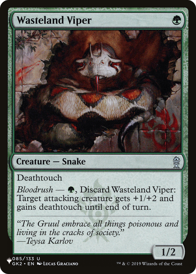 Wasteland Viper [The List Reprints] | Tacoma Games