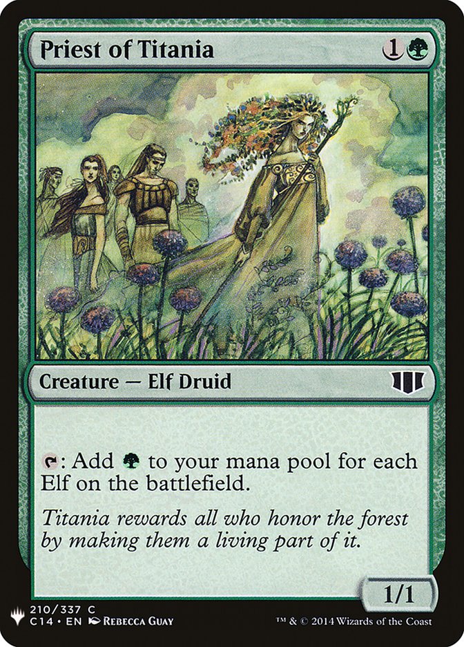Priest of Titania [Mystery Booster] | Tacoma Games