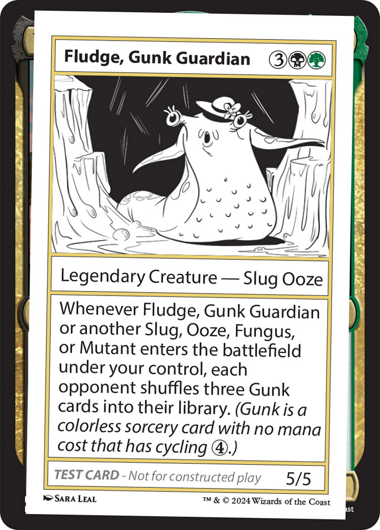 Fludge, Gunk Guardian [Mystery Booster 2 Playtest Cards] | Tacoma Games