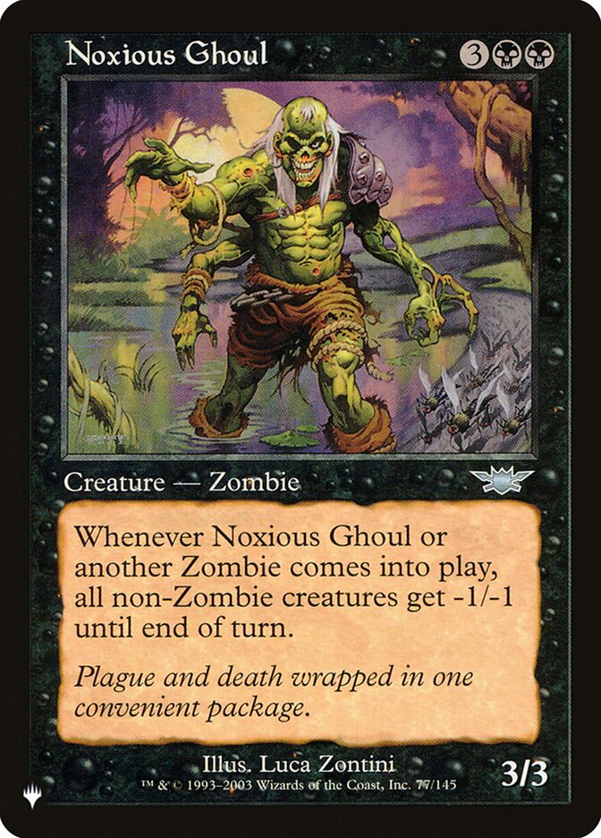 Noxious Ghoul [The List] | Tacoma Games