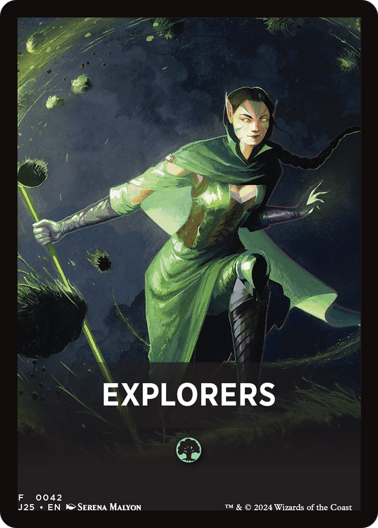 Explorers Theme Card [Foundations Jumpstart Front Cards] | Tacoma Games