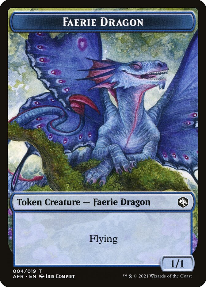 Faerie Dragon Token [Dungeons & Dragons: Adventures in the Forgotten Realms Tokens] | Tacoma Games