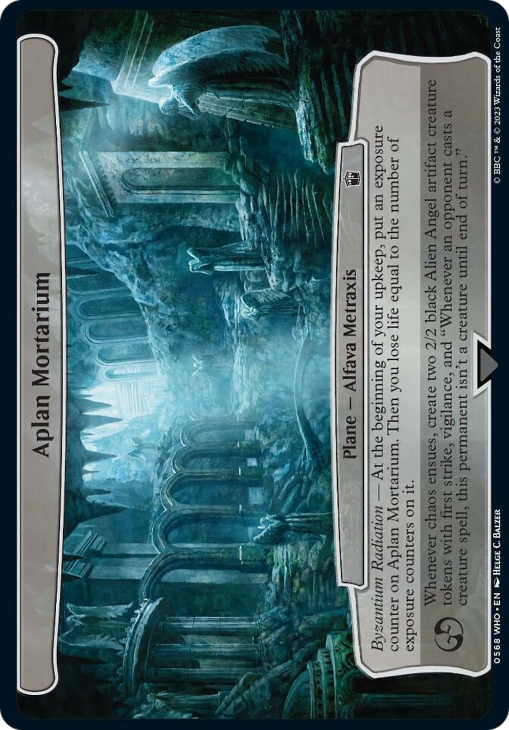 Aplan Mortarium [Doctor Who] | Tacoma Games