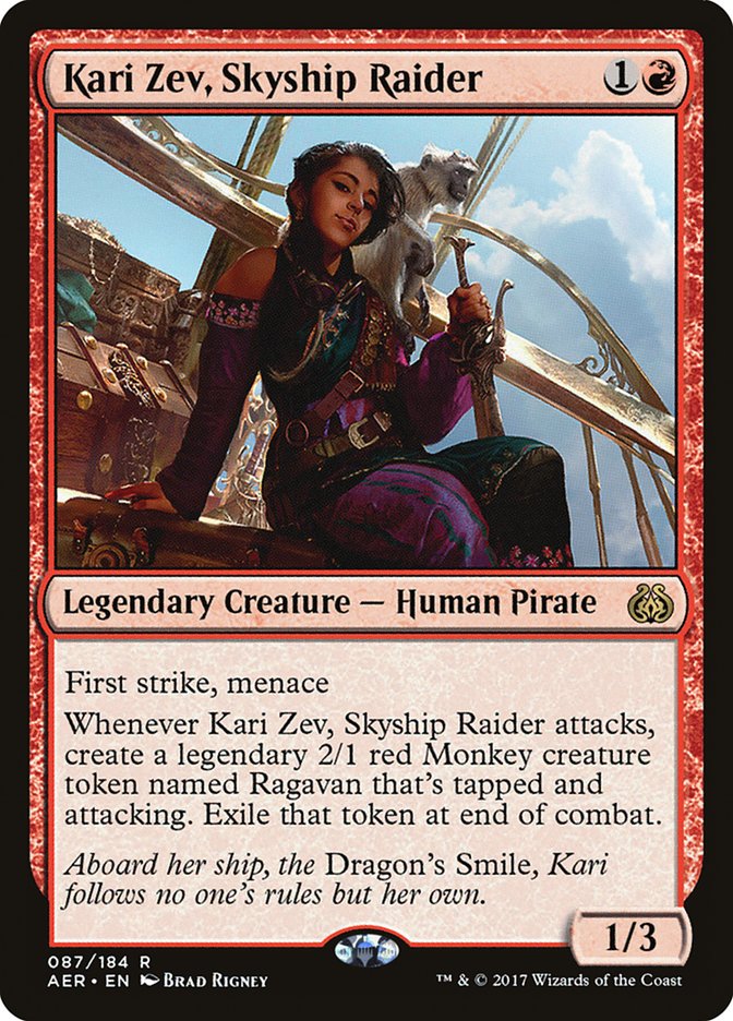 Kari Zev, Skyship Raider [Aether Revolt] | Tacoma Games