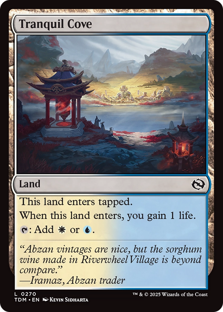 Tranquil Cove [Tarkir: Dragonstorm] | Tacoma Games