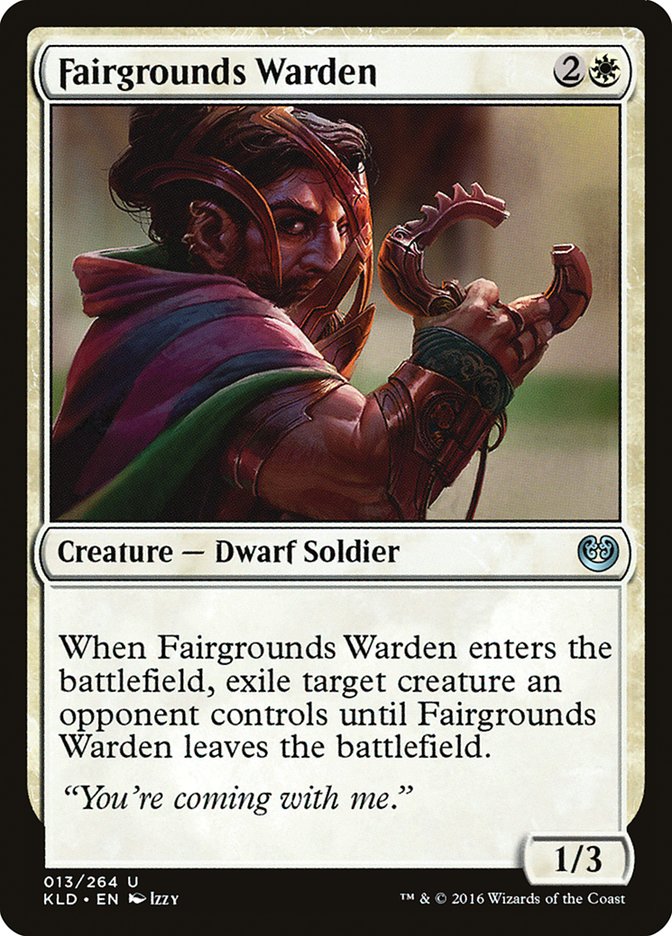 Fairgrounds Warden [Kaladesh] | Tacoma Games