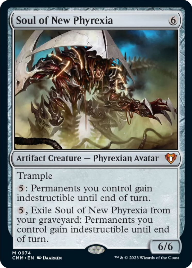 Soul of New Phyrexia [Commander Masters] | Tacoma Games