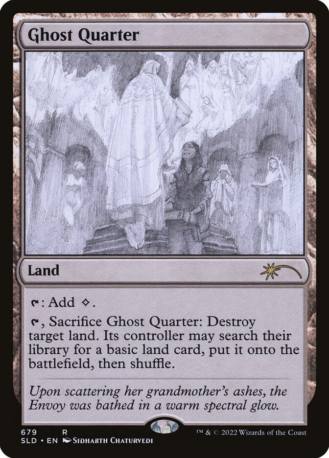 Ghost Quarter (Sketch) [Secret Lair Drop Promos] | Tacoma Games