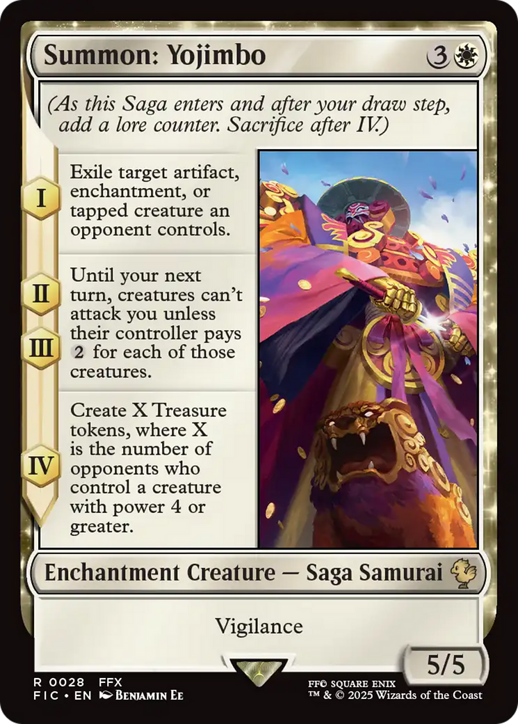 Summon: Yojimbo [FINAL FANTASY Commander] | Tacoma Games