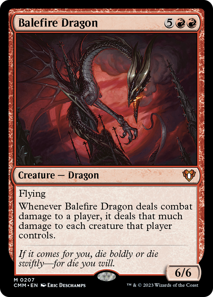 Balefire Dragon [Commander Masters] | Tacoma Games